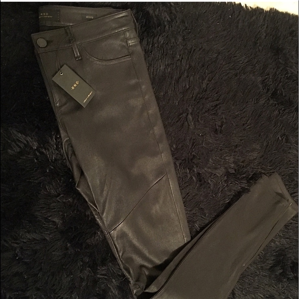 Robert Rodriguez | R N D | Leather Pants | Size 28